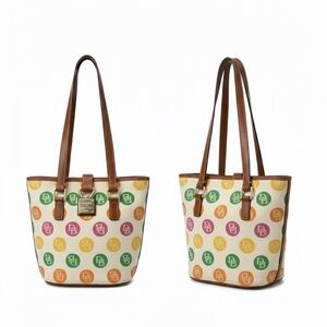 Dooney & Bourke Bubble Dot Bucket Shoulder Bag